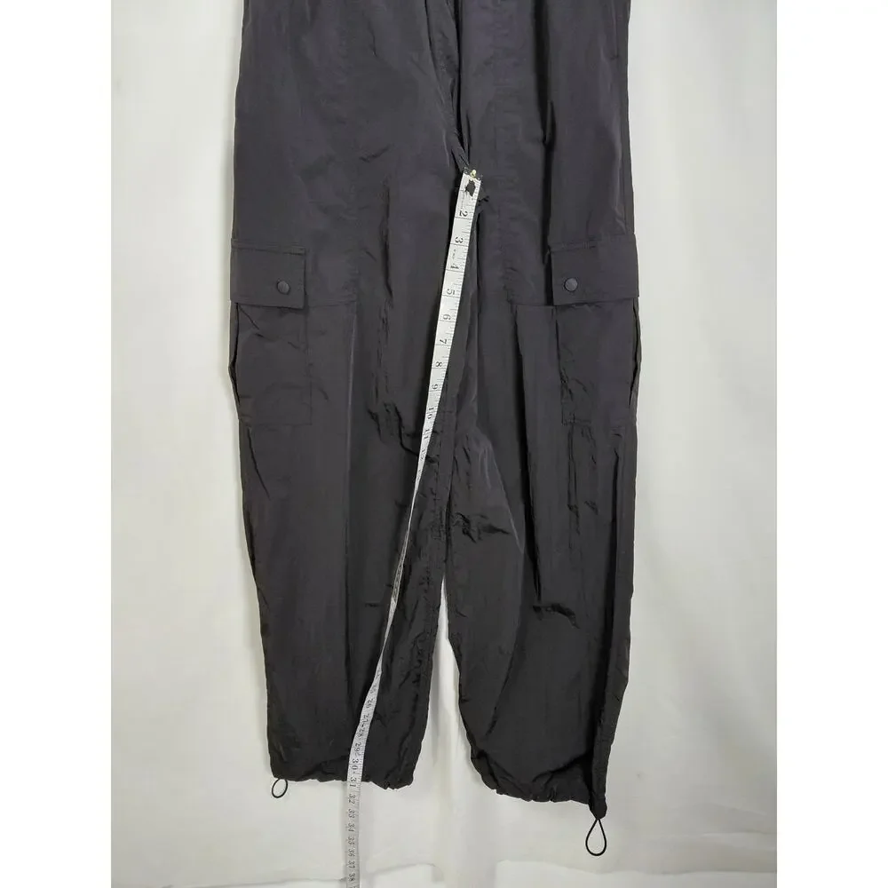 PINK Victoria's Secret Black Relaxed Fit Casual Cargo Pants Women Size XS